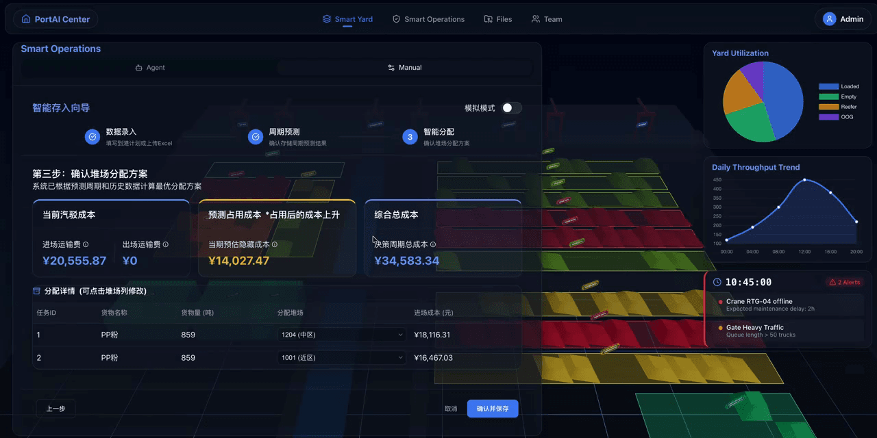 长江港口:AI 散杂货运营平台
